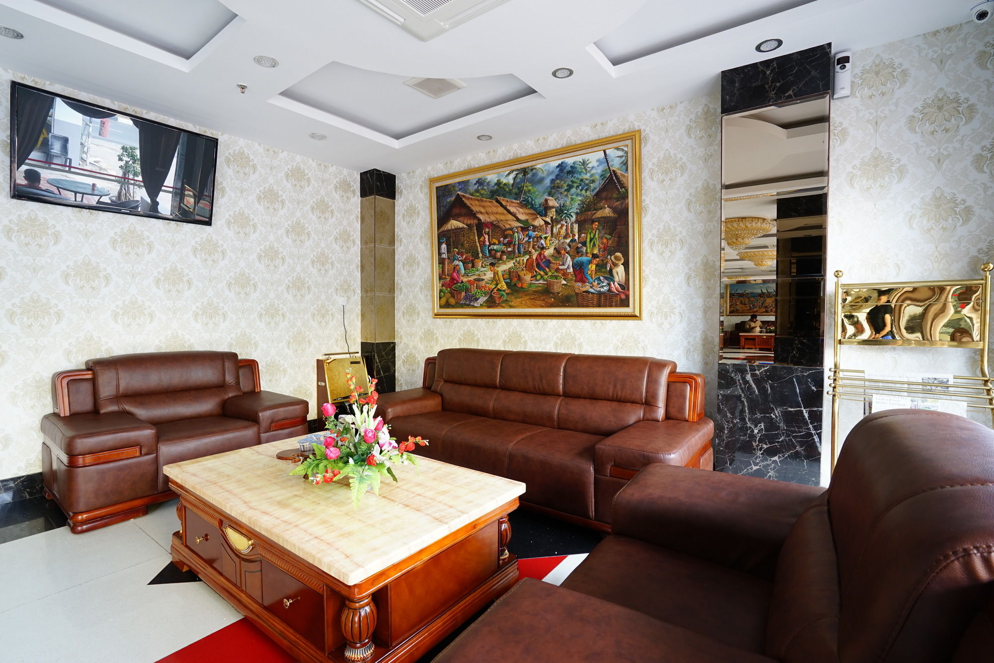 Cardinal Lucky Star Hotel Batam Bagian luar foto
